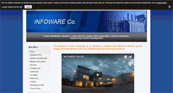 Desktop Screenshot of infoware-zrt.hu