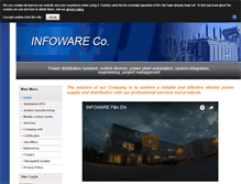 Tablet Screenshot of infoware-zrt.hu